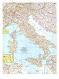 Italy Map 1961