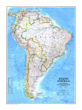 South America Map 1992