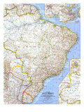 Eastern South America Map 1962