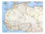 Northwestern Africa Map 1966