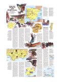 Travelers Map Of Spain And Portugal Map 1984 Side 2