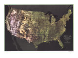 USA Portrait Map 1976