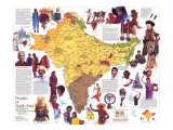 Peoples Of South Asia Map 1984