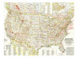 National Parks Map 1958 Side 1