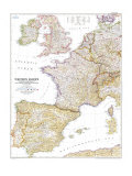 Western Europe Map 1950