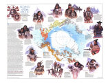 Peoples Of The Arctic Map 1983