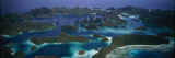 Aerial view of the Raja Ampat Islands