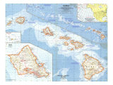 Hawaii Map 1960
