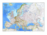 Europe Map 1983