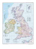 British Isles Map 1979