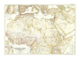 Northern Africa Map 1954