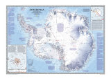 Antarctica Map 1987