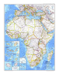 Africa Map 1980