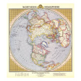 Northern Hemisphere Map
