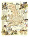Medieval England Map 1979