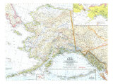 State Of Alaska Map 1959