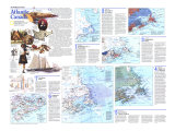 Atlantic Canada Map Side 2 1993