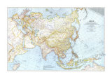 Asia  And Adjacent Areas Map 1942