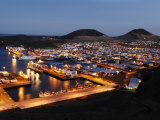 A view of Vestmannaeyjar Harbor