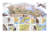 Canada Vacationlands Map 1985