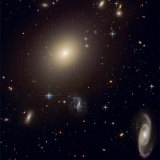 The Hubble Space Telescope reveals an array of galaxies