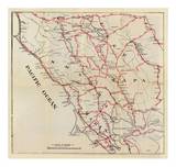 California: Sonoma  Marin  Lake  and Napa Counties  c1896