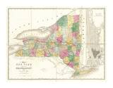 Map of New York  c1839