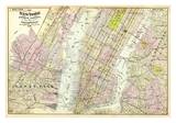 New York  Brooklyn  Jersey City  c1891