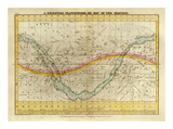 Celestial Planisphere  or Map of the Heavens  c1835