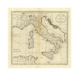 Italy and Sardinia  c1796