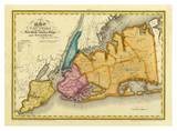 New York  Queens  Kings  Richmond counties  c1829