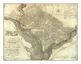 Plan of the City of Washington  c1795