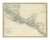 Central America  Southern Mexico  c1842