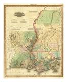 Louisiana and Mississippi  c1823