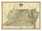 Virginia  Maryland and Delaware  c1823