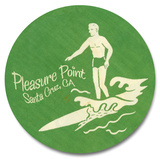 Pleasure Point Surfer