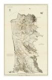 San Francisco Peninsula  c1869