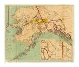 The Gold and Coal Fields of Alaska  c1898