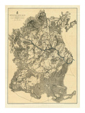 Civil War Map: Appomattox Court House  c1869