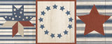 Americana Stars and Stripes I
