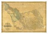 The County of Alameda California  c1857