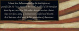 Flag and Obama Inaugural Address II