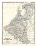 Belgium  Netherlands  c1861