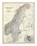 Sweden  Norway  c1861