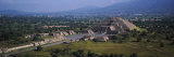 Pyramid on a Landscape  Moon Pyramid  Teotihuacan  Mexico City  Mexico