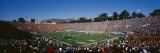 High Angle View of Spectators Watching a Football Match in a Stadium  Rose Bowl Stadium