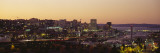 Aerial View of Tacoma  Pierce County  Washington State  USA