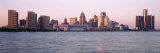 Skyline Detroit Mi  USA
