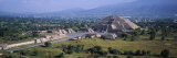 Pyramid on a Landscape  Moon Pyramid  Teotihuacan  Mexico