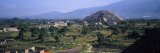 Pyramid on a Landscape  Moon Pyramid  Teotihuacan  Mexico